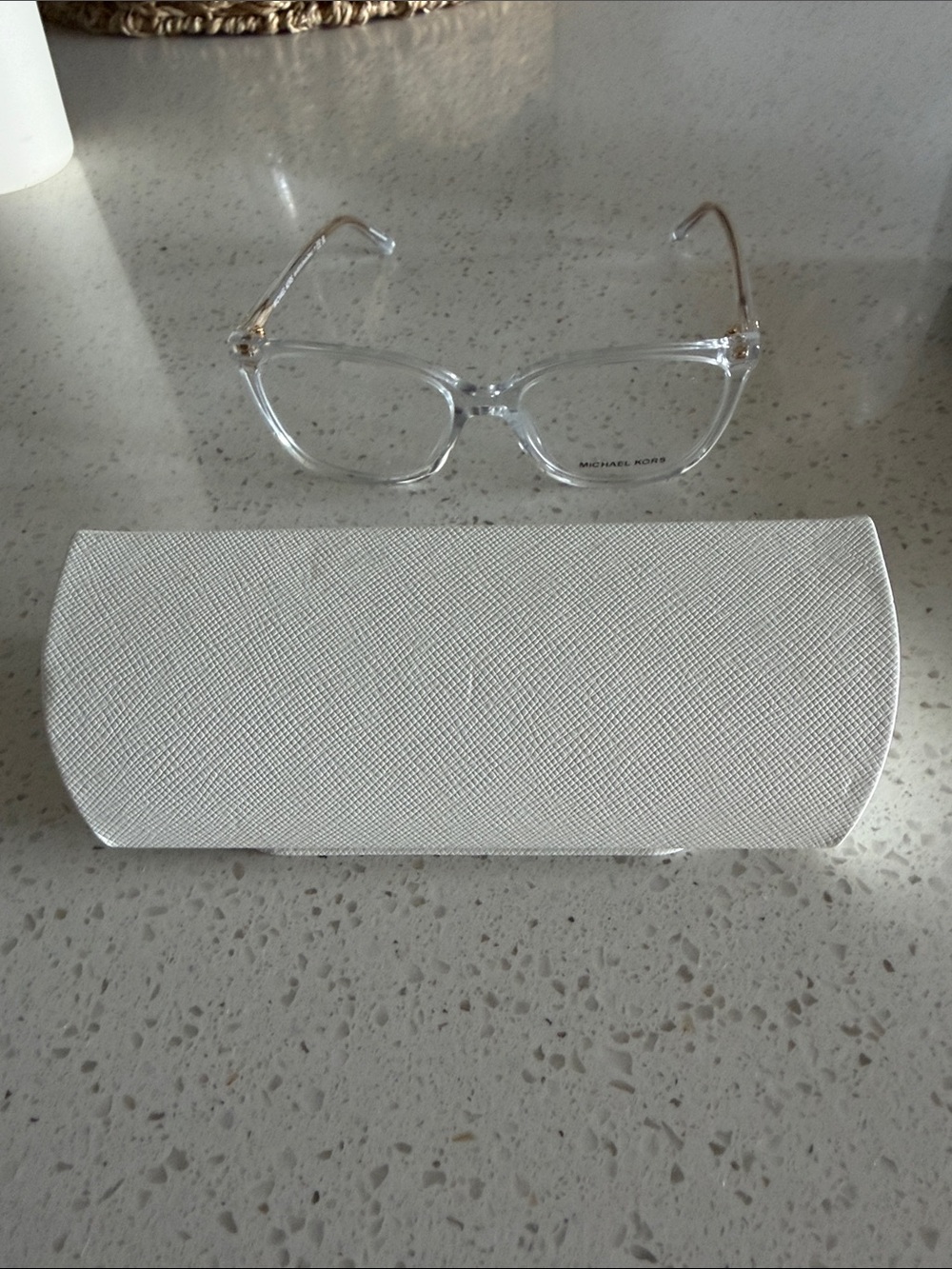 Michael Kors Transparent Clear Frame Eyeglasses - Picture 5 of 8
